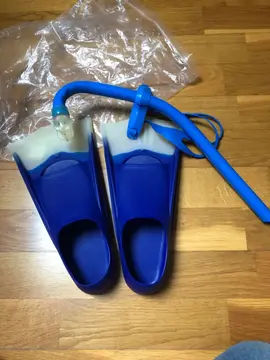 palmes et tuba pour natation