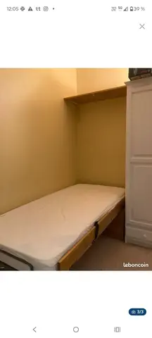 lit une place escamotable