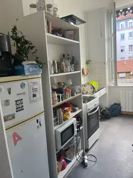 grande étagère/bibliotheque cuisine salon