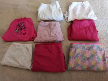 lot de 8 culotte taille 10 12 ans