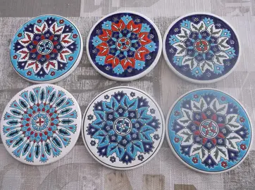 6 sous verres