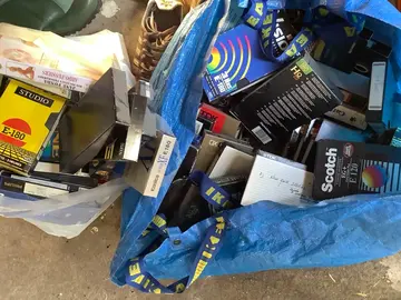 lot cassettes VHS