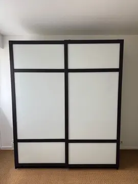 armoire porte coulissante