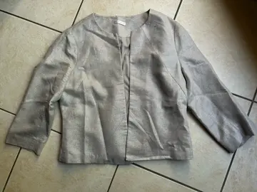 veste grise brillante taille 46
