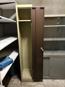 casier de rangement en métal