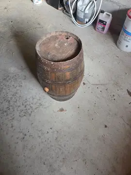tonneau bois ancien