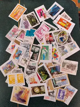 lot unique 50 timbres Français