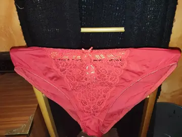 slip femme rouge