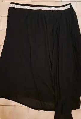 Jupe noire brillants réveillon taille L