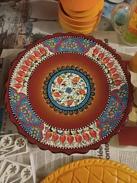 Assiette décorative murale