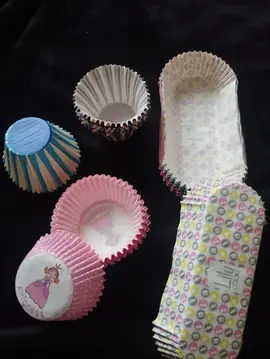 lot de caissettes en papier