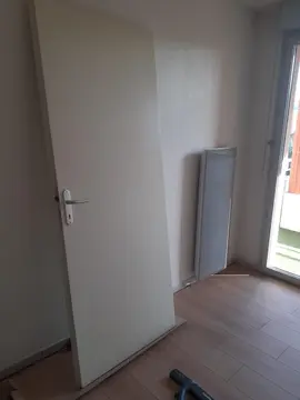 Porte blanche