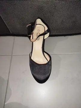 chaussures noires plateforme
