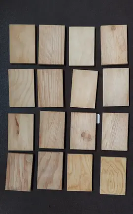 petits panneaux de bois (lot 2)