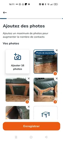 salon cuir et bois