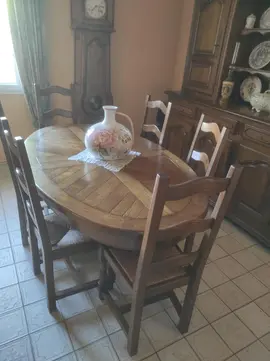 Donne salle à manger chêne massif