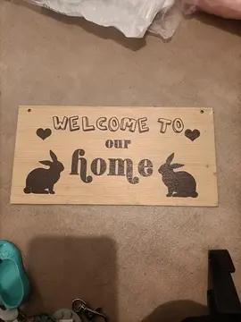panneau lapin