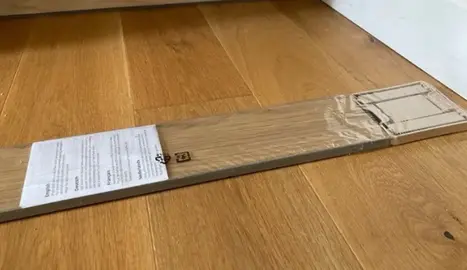 plinthe en bois ikea
