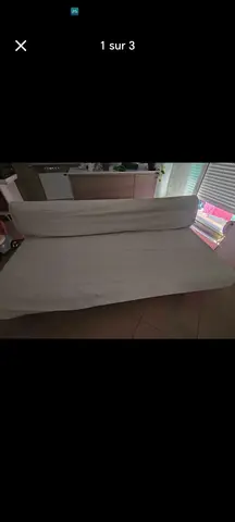Canapé qui peut faire lit 1 place