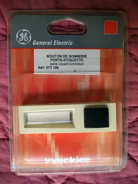 Bouton de sonnette - secteur