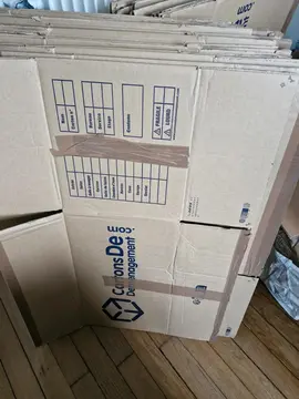 Cartons de déménagement