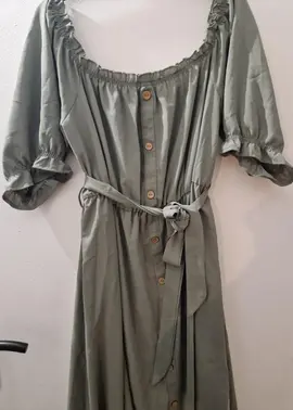 Robe Vert Kaki Shein Taille 46/48