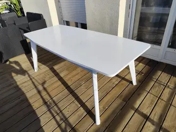 table de salle à manger avec rallonge