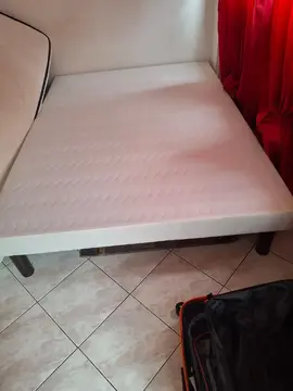 lit avec matelas