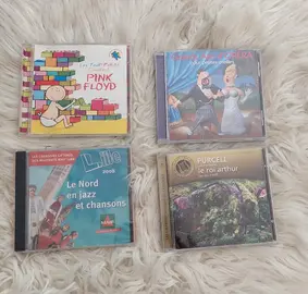 4 CD (detail en description)