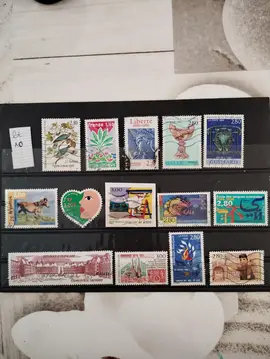 timbres français oblitérés lot AO