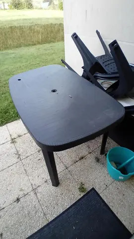table de jardin