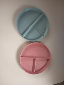 2 assiettes à compartiment