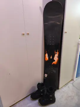 planche de snow+bottes de snow