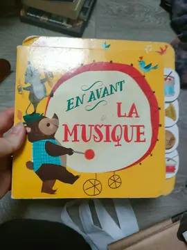 livre pour enfants en avant la musique