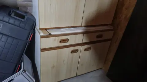 buffet en deux partie