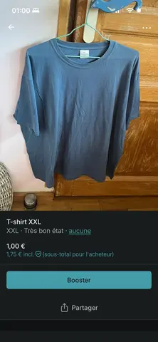T-shirt XXL