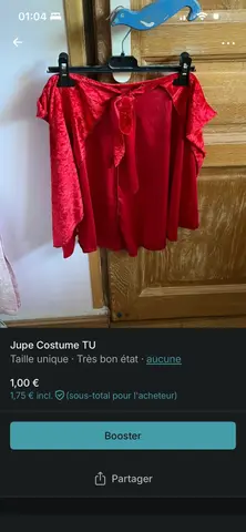 Jupe costume TU