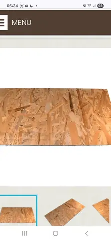 tableau osb avec pointe pour expo bijoux ou autre