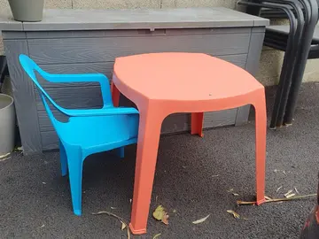petit salon enfant plastique