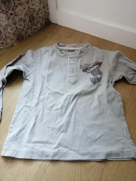 Polo manches longues garçon 4, 5 ans