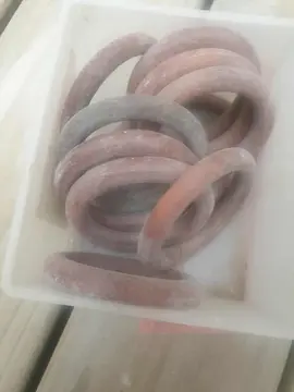 anneaux de bois rideau ou jeu