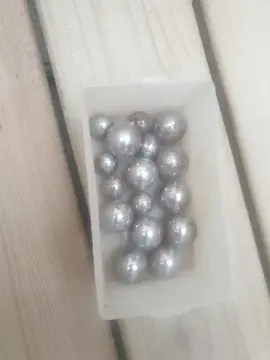 Grosses billes d'acier