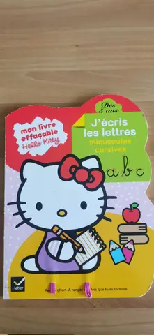 Cahier pour apprendre à écrire effaçable