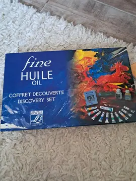 Coffret peinture à lhuile