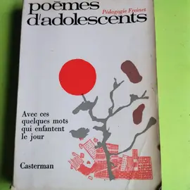 livre de poésie d'adolescents