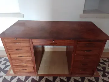 bureau, marqueterie
