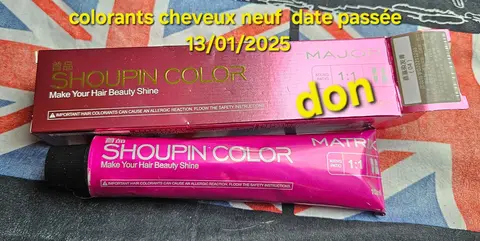 colorant cheveux neuf (date passé)