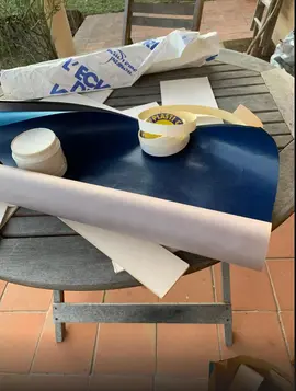 Chute de carton et papier déco pour création cartonnage