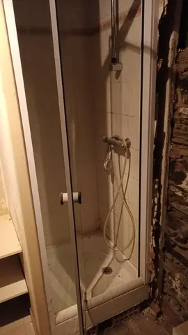 porte de douche + mitigeur