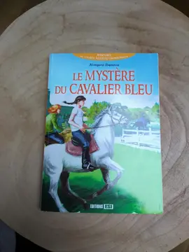 livre le mystère du cavalier bleu